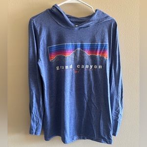 Grand Canyon Long Sleeve Hooded Long Sleeve Shirt